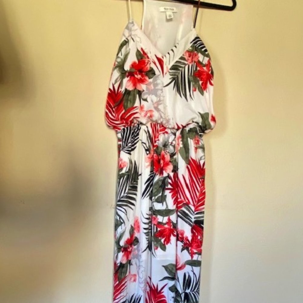 WHBM tropical floral dress